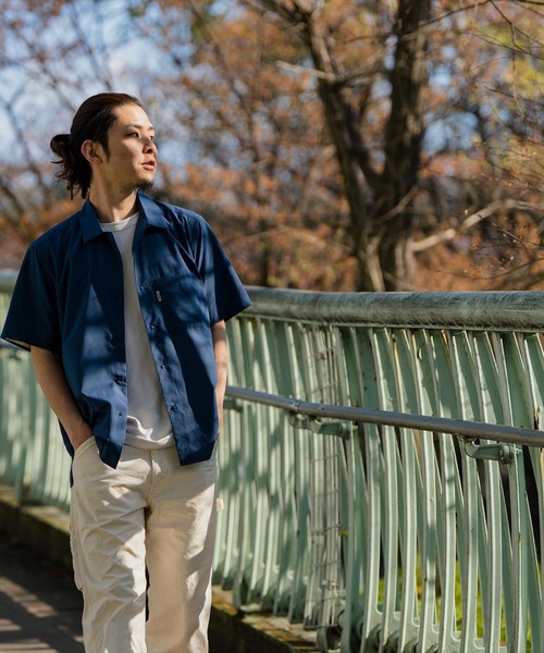 Foxfire シャツ TSシェルシャツS／S メンズ : ZOZOTOWN
