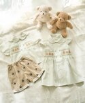 ブラウス シャツ 半袖Tiny bear スモ...の詳細画像4