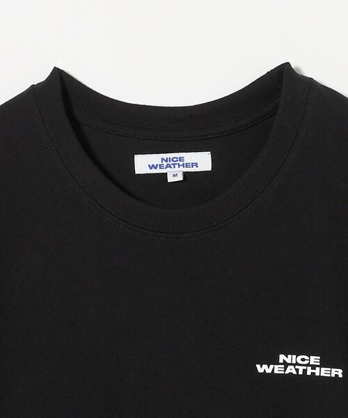 NICE WEATHER tシャツ 「NICE WEATHER」ロゴ Tシャツ メンズ