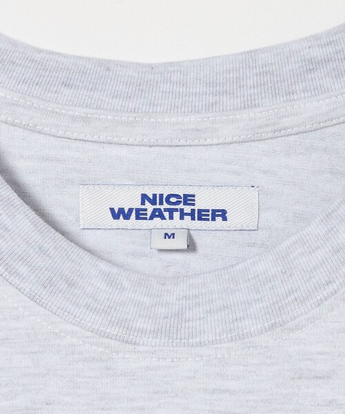 NICE WEATHER tシャツ 「NICE WEATHER」SIGNATURE Tシャツ