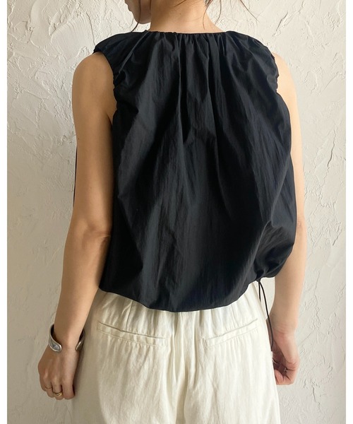 She's Closet ベスト ジレ ショート丈 ダブルジップ シャーリング