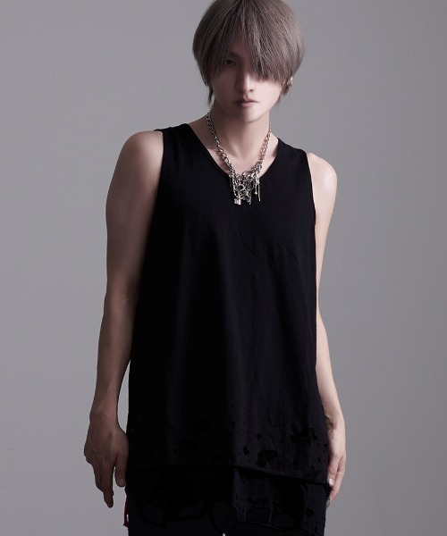 O0s CIVARIZE シヴァーライズクラッシ ュ加エタンクトップ y2k 2025年最新】CIVARIZE タンクトップの人気アイテム - メルカリ