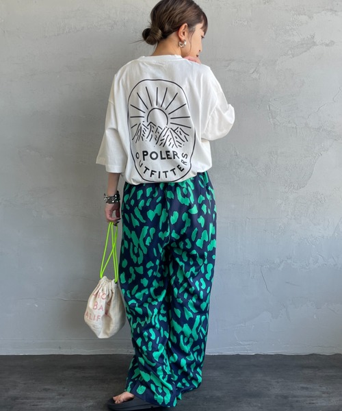 tシャツ 「POLeR/ポーラー」 別注 FURRY HEART バックプリント ショートスリーブTシャツ レディース メンズ セール】[POLeR/ポーラー] 別注 FURRY HEART バックプリント