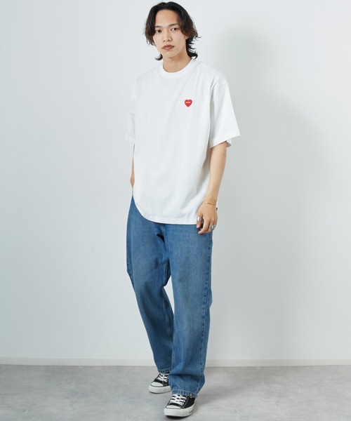 POLeR tシャツ 「POLeR/ポーラー」 別注 FURRY HEART バック