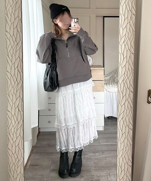 ワンピース フリルティアードキャミワンピース : ZOZOTOWN Yahoo