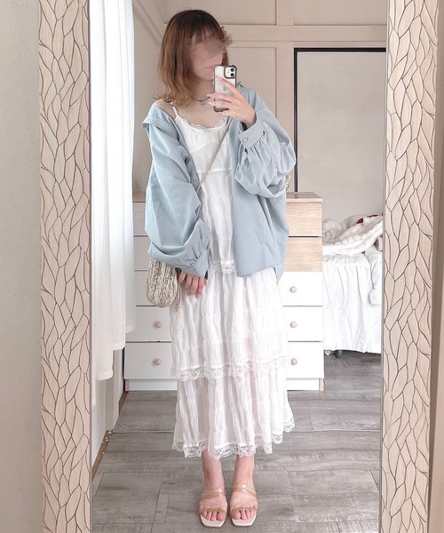 ワンピース フリルティアードキャミワンピース : ZOZOTOWN Yahoo!店