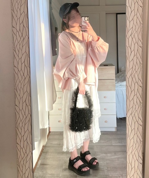 ワンピース フリルティアードキャミワンピース : ZOZOTOWN Yahoo!店