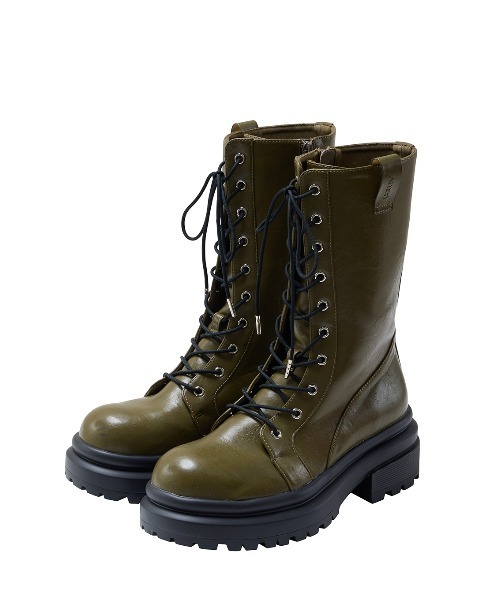 Ameri（アメリ） ブーツ LACE UP TANK SOLE BOOTS レディース