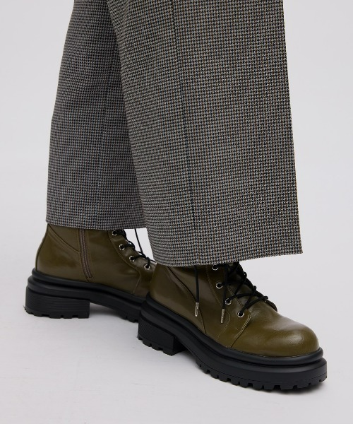 Ameri（アメリ） ブーツ LACE UP TANK SOLE BOOTS レディース