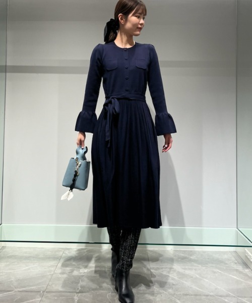 CELFORD 「CELFORD」 長袖ワンピース 36 ピンク レディース
