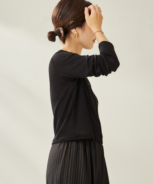 Plage - PLAGE(プラージュ) tokki カーディガン レディース トップス plage カーディガン SHEER トップス レディース : ZOZOTOWN