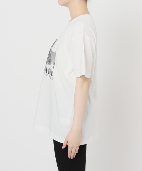 tシャツ 汗ジミ防止天竺プリントT レディース JOURNAL STANDARD tシャツ 汗ジミ防止天竺プリントT レディース