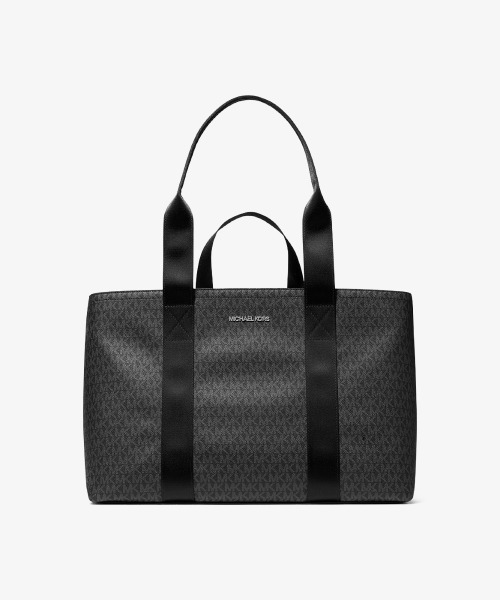 MICHAEL KORS トートバッグ MKシグネチャー レザーハンドル Michael Kors マイケルコース MKシグネチャー トートバッグ
