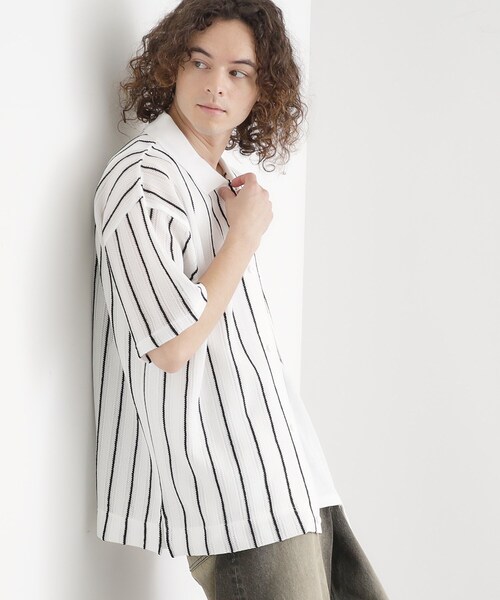 シロジャム　9本セット CELLULOSE POPLIN DECO C SHIRT(XS White): Vintage 1.1｜THE