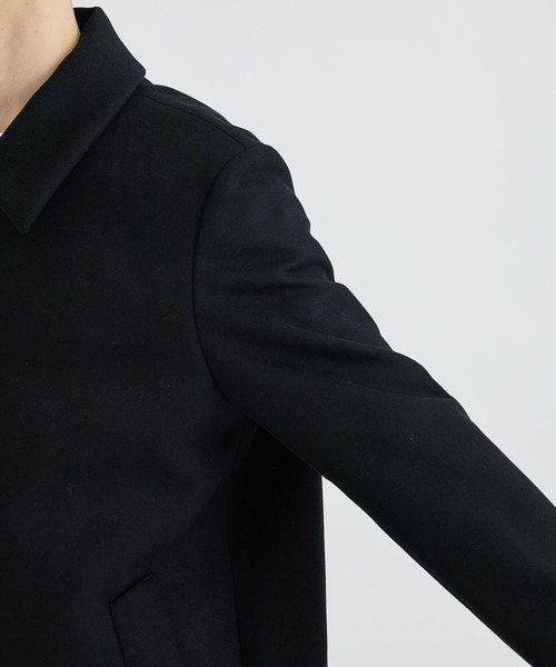 ATTACHMENT（アタッチメント） ステンカラーコート 2 ブラック メンズ
