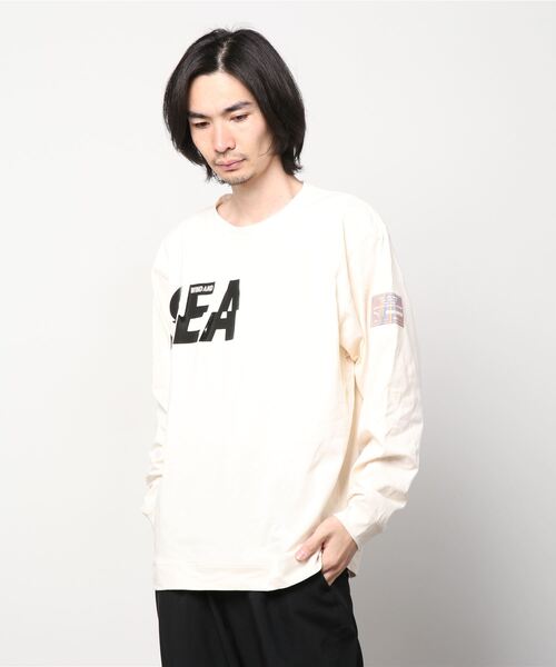 PUMA WIND AND SEA 長袖Tシャツ WIND AND SEA 「WIND SEA」 長袖Tシャツ「PUMAコラボ」 M