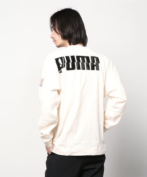 PUMA WIND AND SEA 長袖Tシャツ WIND AND SEA 「WIND SEA」 長袖Tシャツ「PUMAコラボ」 M