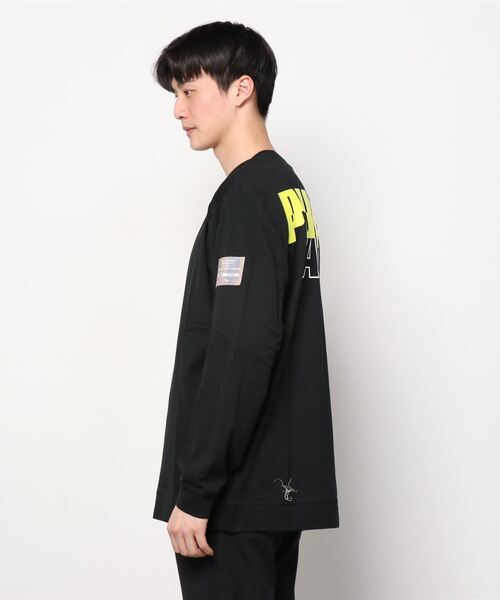 PUMA WIND AND SEA 長袖Tシャツ WIND AND SEA 「WIND SEA」 長袖Tシャツ「PUMAコラボ」 M