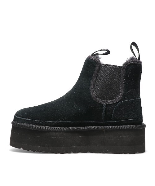 UGG australia◇ブーツ/24cm/BLK/ブラック/スウェード/1095049