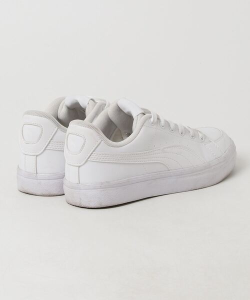[PUMA] low cut спортивные туфли 23.0cm белый мужской 