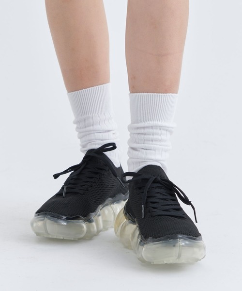 grounds スニーカー 美品 ブラック 37 grounds 「grounds」 シューズ 37 ブラック レディース