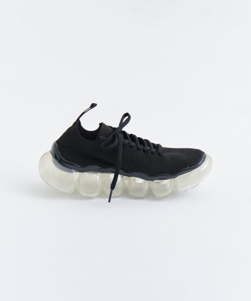 grounds スニーカー　美品　ブラック　37 grounds 「grounds」 シューズ 37 ブラック レディース