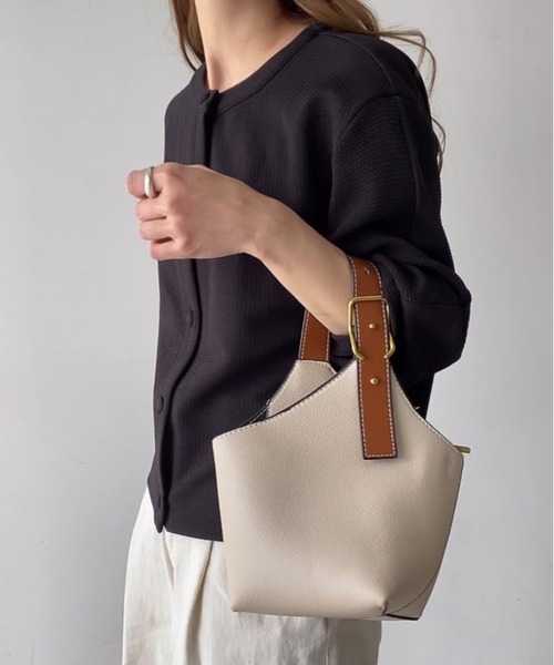 「FILLOU」 カーディガン LARGE ライトベージュ レディース