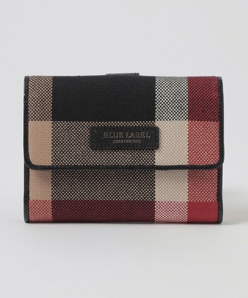 ブルーレーベル ミニ財布 BLUE LABEL CRESTBRIDGE 財布 クレストブリッジチェック