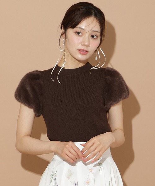 WILLSELECTION ニット セーター ファースリーブニットプル