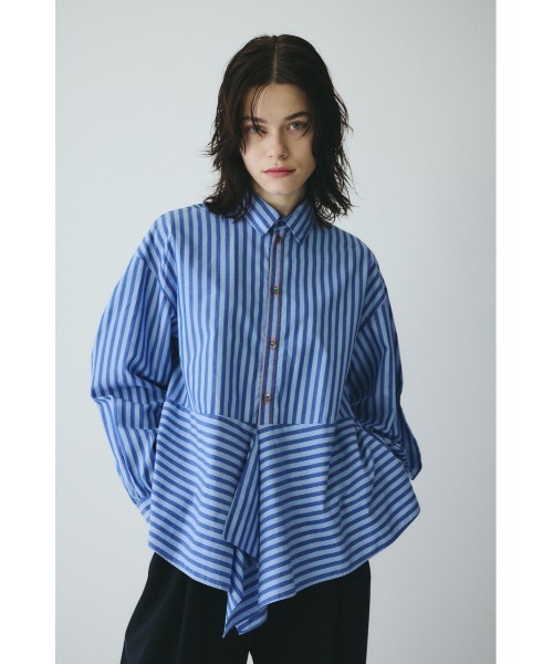 HeRIN.CYE ブラウス シャツ Flare hem shirt フレアヘムシャツ