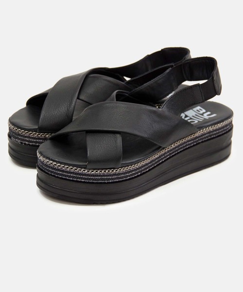 「BUENO」 フラットサンダル 39 オレンジ レディース_画像6