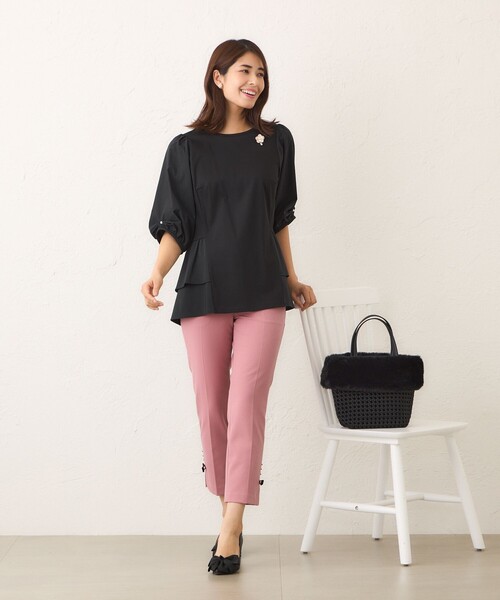 TO BE CHIC（トゥー ビー シック） チュニック ティアードフリル
