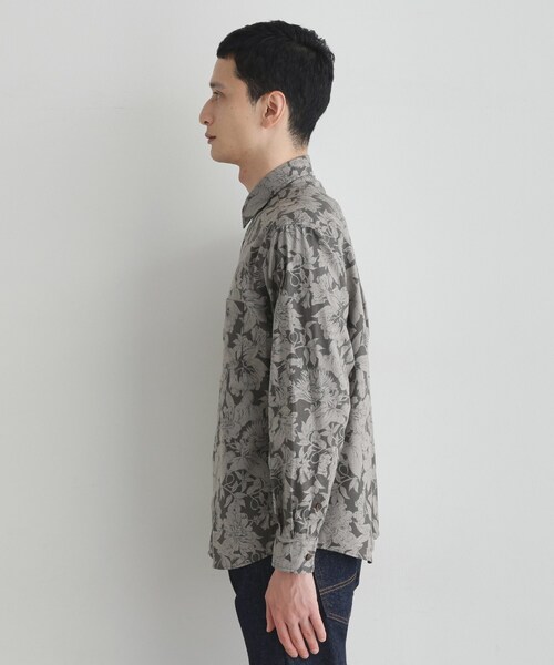 TAKEO KIKUCHI（タケオキクチ） シャツ 「LIMITED」フラワープリント