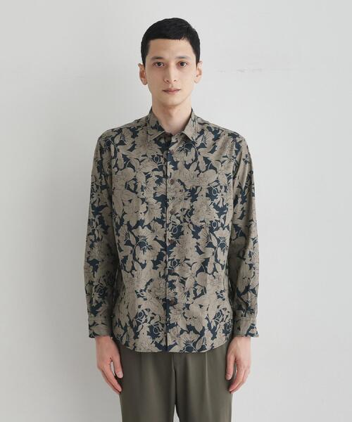 TAKEO KIKUCHI（タケオキクチ） シャツ 「LIMITED」フラワープリント