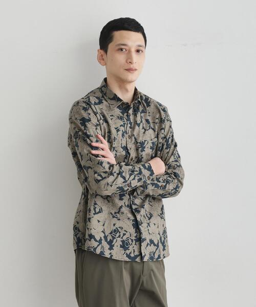 TAKEO KIKUCHI（タケオキクチ） シャツ 「LIMITED」フラワープリント