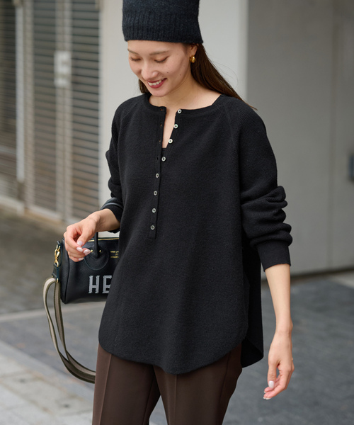 FRAMeWORK（フレームワーク） 長袖カットソー FREE パープル