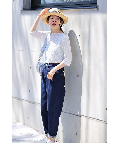 「CAWAII」 半袖カットソー - ブラック レディース_画像3