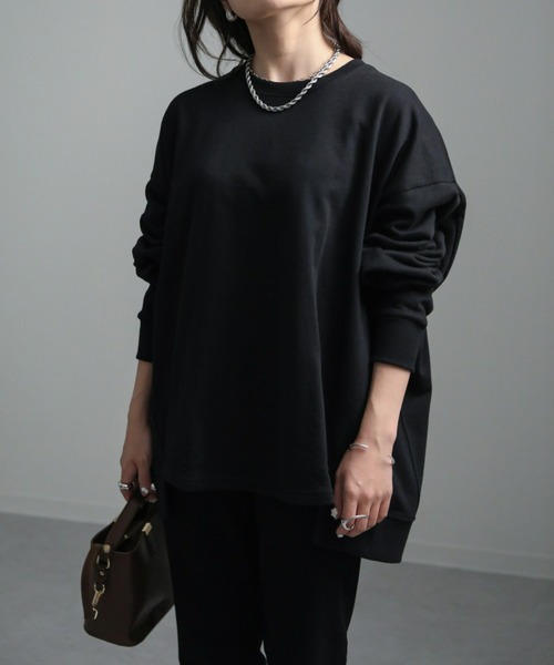 sakishimatokyo スウェットカットソー FREE ライトグレー レディース