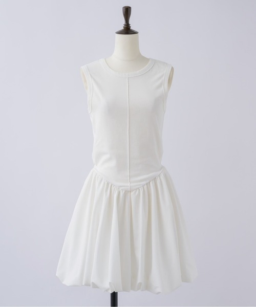 「musubore」 ノースリーブワンピース FREE ブラック レディース_画像5