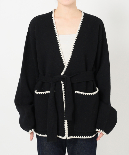 SLOBE IENA（スローブイエナ） コート アウター ブランケットステッチ