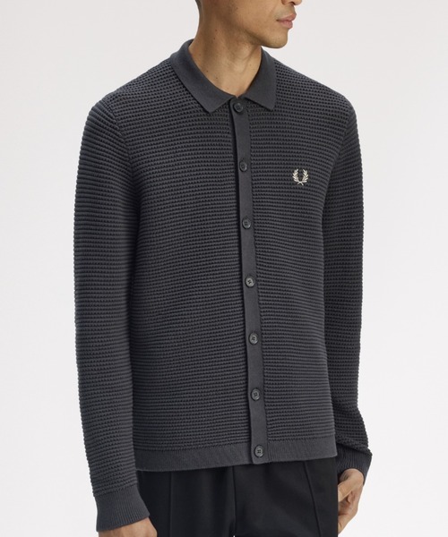FRED PERRY（フレッドペリー） セーター ニット Pointelle Button