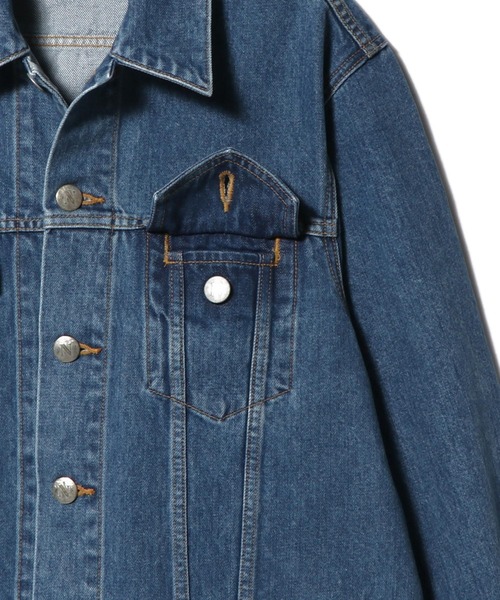 「NAILS」 デニムジャケット X-SMALL ブルー レディース_画像5