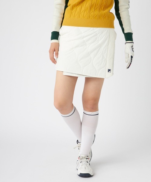 FILA GOLF スカート 「FILA GOLF:フィラゴルフ」レディース中綿ラップ