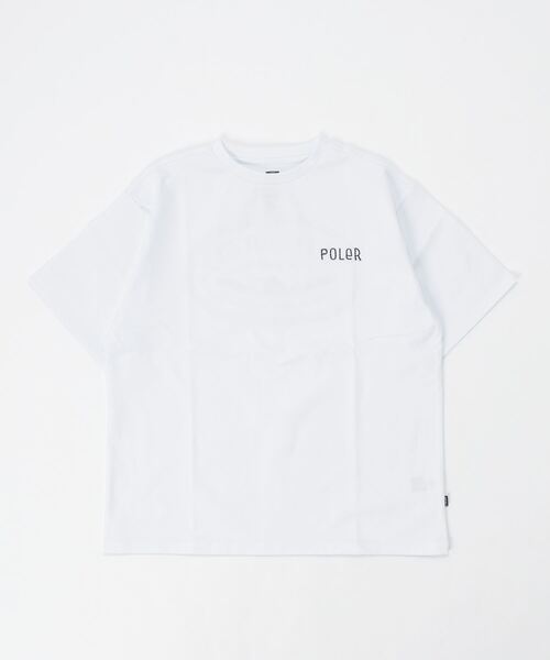 「POLeR」 半袖Tシャツ M ホワイト メンズ_画像4