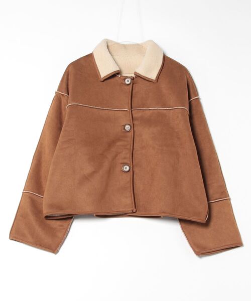 「GEMEDA」 コート M ブラウン レディース_画像4