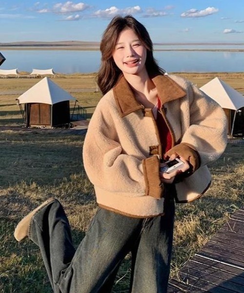 「GEMEDA」 コート M ブラウン レディース_画像7