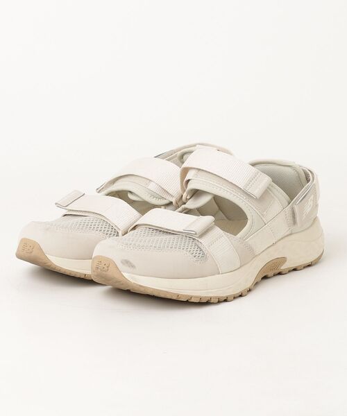 New Balance（ニューバランス） フラットサンダル 24.5 ベージュ