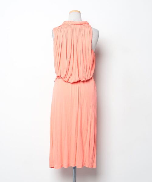 「DIANE von FURSTENBERG」 ノースリーブワンピース 2 ピンク レディース_画像2