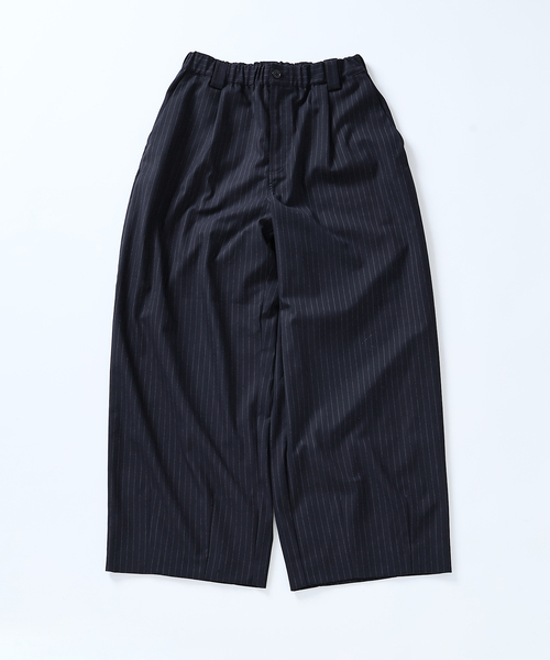 journal standard TR モダンツイル ワイドストライプスラックス TR モダン ツイル ワイド スラックス / ストライプ / 無地（スラックス