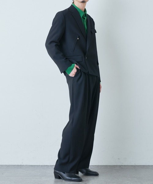 CULLNI（クルニ） テーラードジャケット 1 ブルー メンズ : ZOZOTOWN